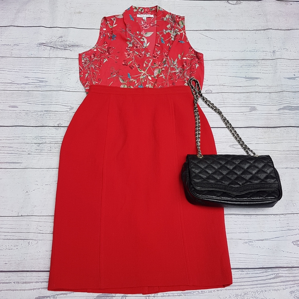Top and skirt